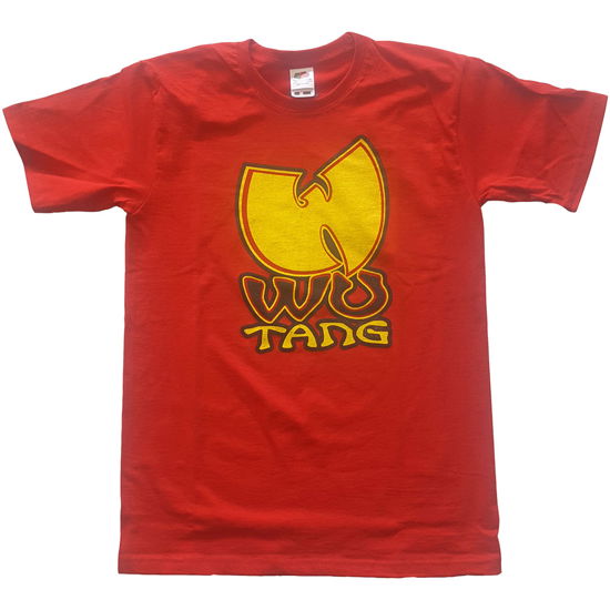 Wu-Tang Clan · Wu-Tang Clan Kids T-Shirt: Wu-Tang (9-10 Years) (T-shirt) [size 9-10yrs] [Red - Kids edition]