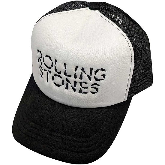 The Rolling Stones Unisex Mesh Back Cap: Hackney Diamonds Logo - The Rolling Stones - Produtos -  - 5056737221145 - 