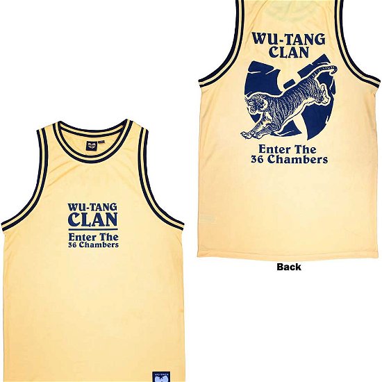 Wu-Tang Clan Unisex Vest T-Shirt: Enter The 36 Chambers (Back Print & Ex-Tour) - Wu-Tang Clan - Merchandise -  - 5056737250145 - 
