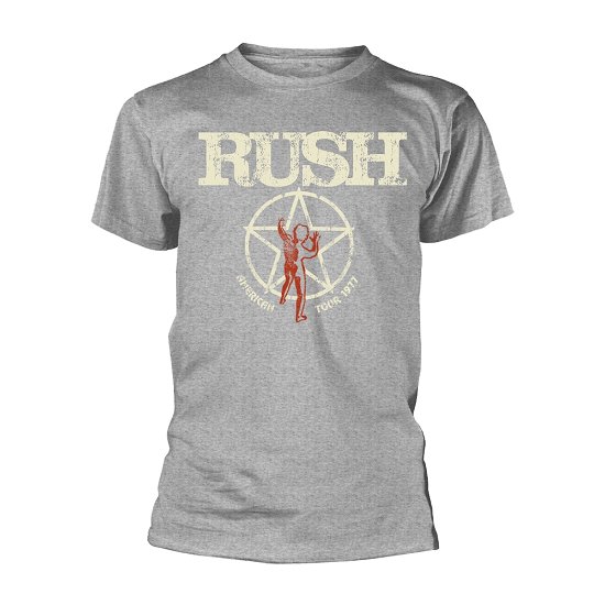 Cover for Rush · American Tour 1977 (Sport Grey) (T-shirt) [size S] [Grey edition] (2019)