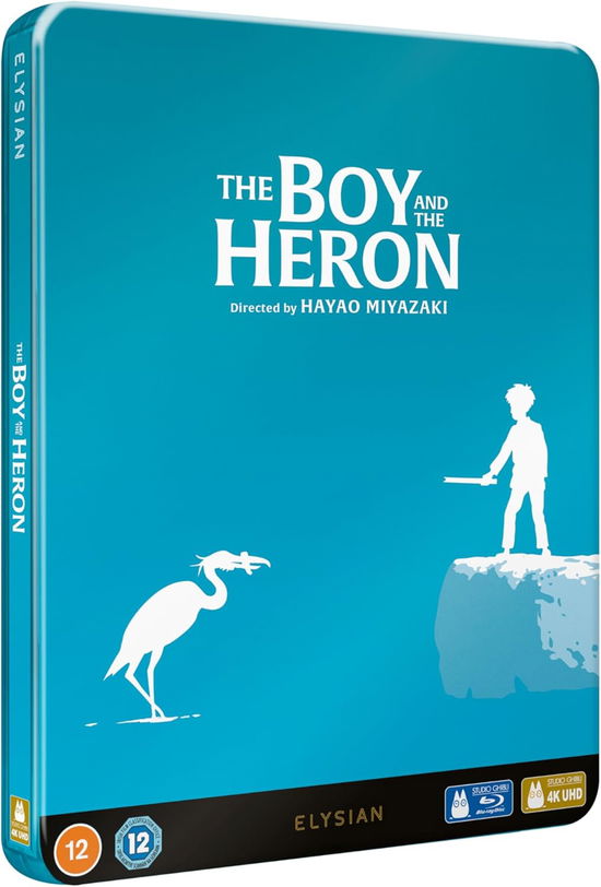 Cover for The Boy And The Heron Limited Edition Steelbook (4K Ultra HD) (2024)