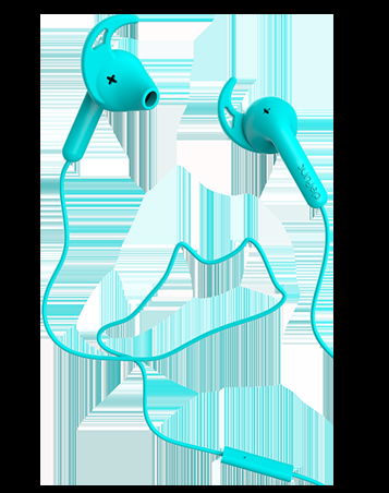 Cover for Defunc · DeFunc GO SPORT Cyan (In-Ear Headphones)