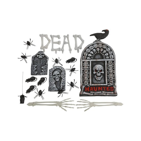 Halloween - Tombstone Decoration Kit (96667) - Joker - Merchandise -  - 7393616494145 - 