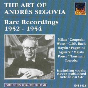 Art of Segovia 1 - Julian / Bach - Muziek - IDIS - 8021945001145 - 2 juli 2004