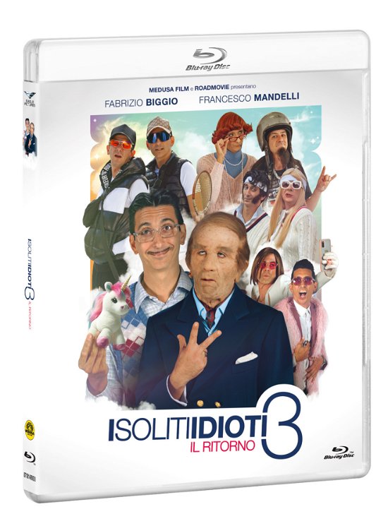 Biggio,Mandelli,Delogu · Soliti Idioti 3 (I) - Il Ritorno (Blu-ray) (2024)
