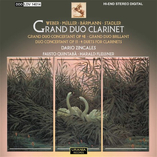 Cover for Zingales / Quintaba / Fleissner · Grand Duo Clarinet (CD) (2013)