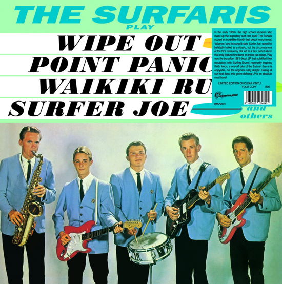 Play (Numbered Edition) (Clear Vinyl) - Surfaris - Musikk - DESTINATION MOON - 8055515234145 - 6. oktober 2023