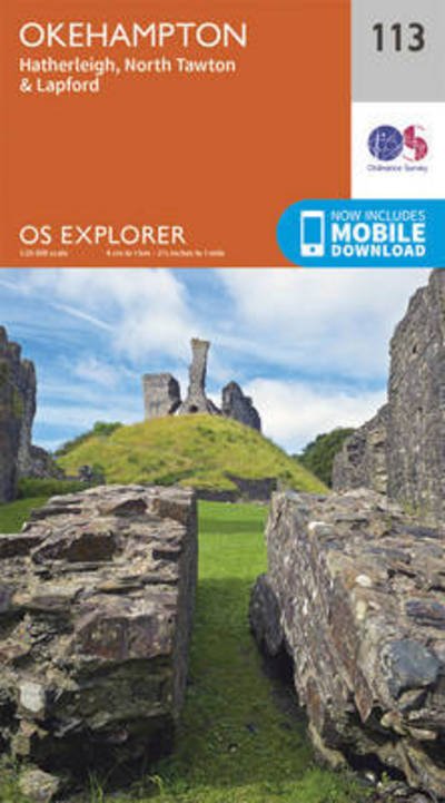 Cover for Ordnance Survey · Okehampton - OS Explorer Map (Landkarten) [September 2015 edition] (2015)