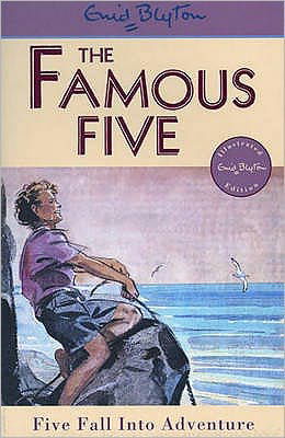 Cover for Enid Blyton · Famous Five: Five Fall Into Adventure: Book 9 - Famous Five (Paperback Bog) (1997)