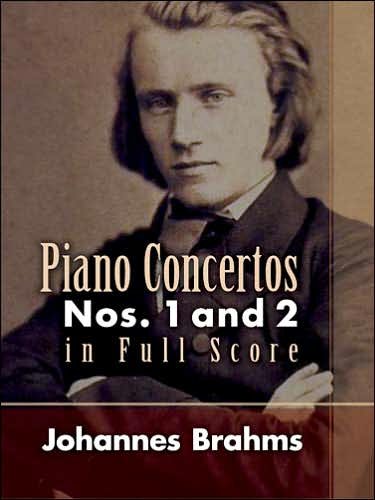 Cover for Johannes Brahms · Johannes Brahms: Piano Concertos Nos. 1 and 2 in Full Score (Paperback Bog) (2007)