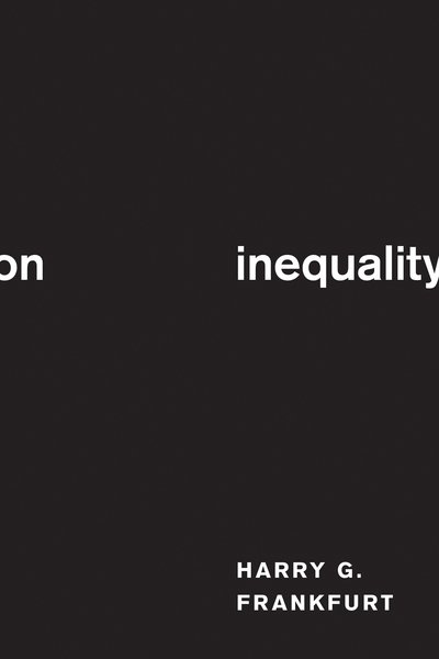 Cover for Harry G. Frankfurt · On Inequality (Innbunden bok) (2015)