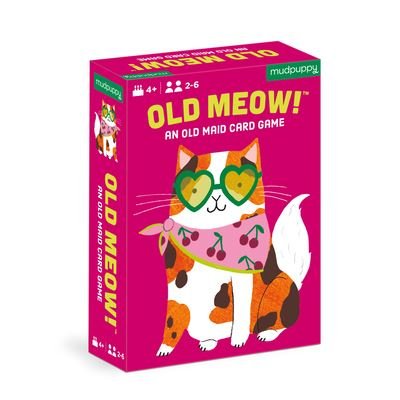 Old Meow! Card Game - Mudpuppy - Brädspel - Galison - 9780735379145 - 3 augusti 2023
