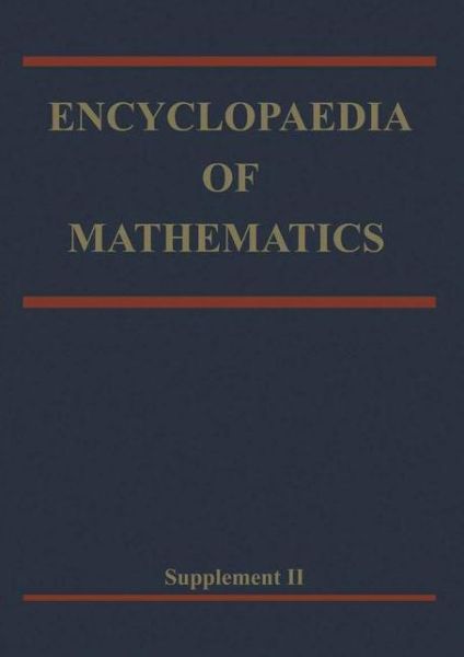 Cover for Encyclopaedia of Mathematics (Supplement) - Encyclopaedia of Mathematics (Hardcover Book) (2000)