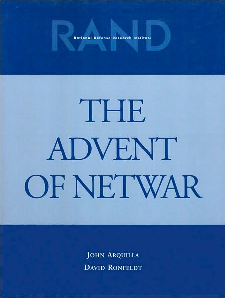 Cover for John Arquilla · Advent of Netwar (Paperback Book) (1996)