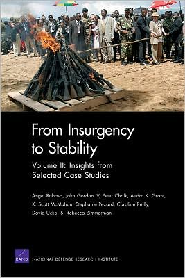 Cover for Angel Rabasa · From Insurgency to Stability (Insights from Selected Case Studies) (Paperback Book) (2011)