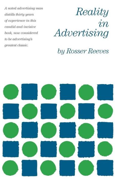 Cover for Rosser Reeves · Reality in Advertising (Paperback Book) (2015)