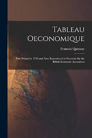 Cover for Francois Quesnay · Tableau Oeconomique (Book) (2022)