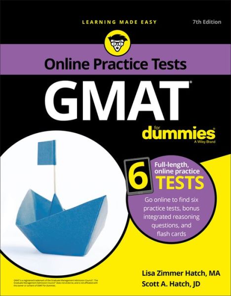 Cover for Hatch · GMAT For Dummies (Book) [7th edition] (2017)