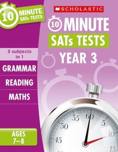 Cover for Giles Clare · Grammar, Reading &amp; Maths 10-Minute Tests Ages 7-8 - 10 Minute SATs Tests (Paperback Book) (2019)
