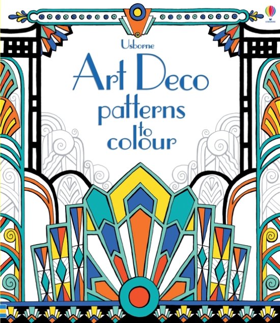 Cover for Emily Bone · Art Deco Patterns to Colour - Patterns to Colour (Pocketbok) (2013)