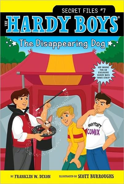 Cover for Franklin W. Dixon · The Disappearing Dog (Hardy Boys: the Secret Files) (Paperback Book) [Original edition] (2011)