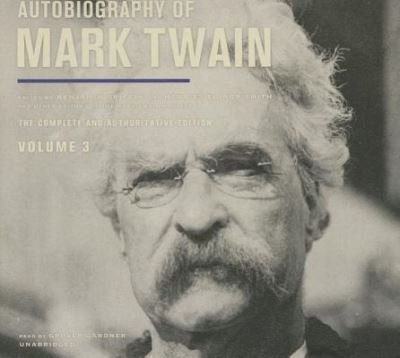 Cover for Mark Twain · Autobiography of Mark Twain, Vol. 3 (CD) (2015)