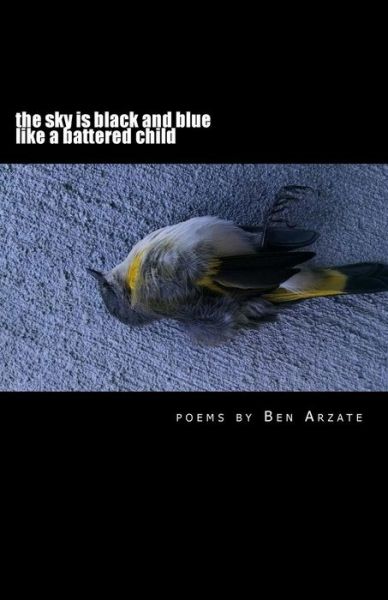 Cover for Ben Arzate · The sky is black and blue like a battered child (Pocketbok) (2016)