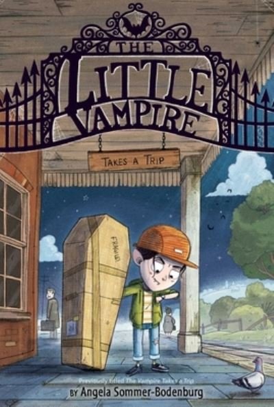 Cover for Angela Sommer-Bodenburg · The Little Vampire Takes a Trip (Hardcover Book) (2023)