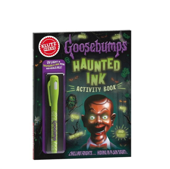 Goosebumps Invisible Ink Activity Book - Klutz - Editors of Klutz - Inne - Klutz - 9781546134145 - 3 lipca 2025