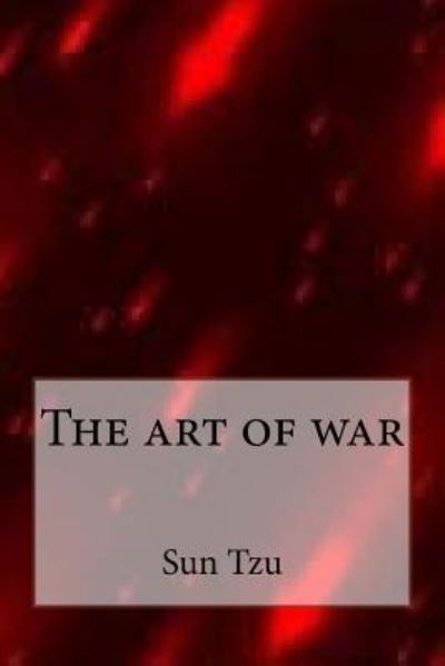 Cover for Sun Tzu · The art of war (Pocketbok) (2017)