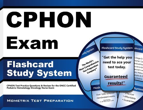 Cover for Cphon Exam Secrets Test Prep Team · Cphon Exam Flashcard Study System: Cphon Test Practice Questions &amp; Review for the Oncc Certified Pediatric Hematology Oncology Nurse Exam (Cards) (Paperback Bog) [Flc Crds edition] (2023)