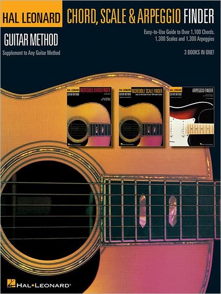 Guitar Chord, Scale & Arpeggio Finder - Hal Leonard Publishing Corporation - Bøger - Hal Leonard Corporation - 9781617740145 - 31. januar 2011