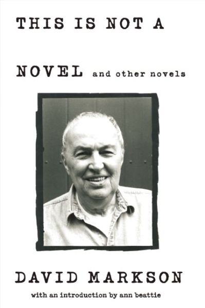 Cover for David Markson · This is Not a Novel and Other Novels (Paperback Book) (2016)