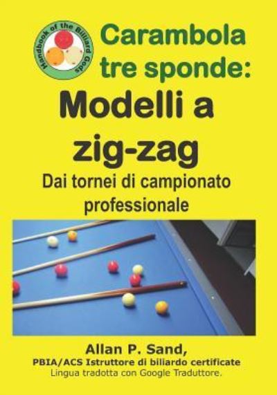 Cover for Allan P Sand · Carambola Tre Sponde - Modelli a Zig-Zag (Paperback Book) (2019)