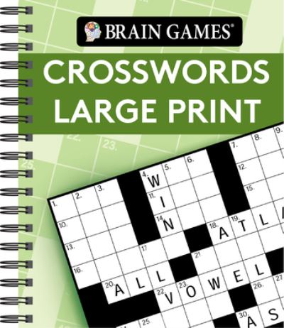 Brain Games - Crosswords Large Print (Green) - Publications International Ltd - Books - Publications International, Ltd. - 9781640308145 - September 15, 2019