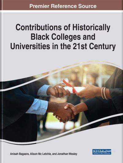 Cover for Contributions of Historically Black Colleges and Universities in the 21st Century (Hardcover Book) (2022)
