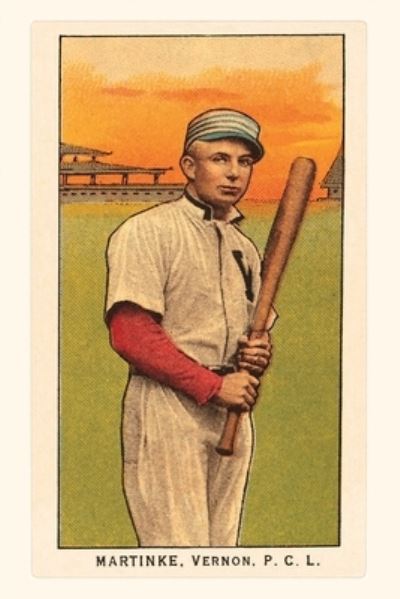 Cover for Found Image Press · Vintage Journal Early Baseball Card, Martinke (Book) (2022)