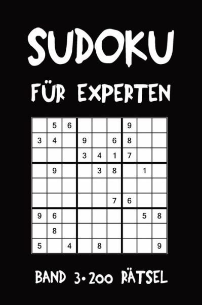 Cover for Tewebook Sudoku · Sudoku fur Experten Band 3 200 Ratsel (Pocketbok) (2019)