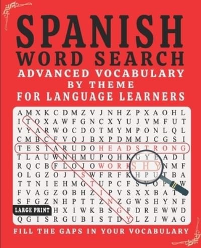 Cover for Spanish World · Spanish Word Search (Paperback Bog) (2019)