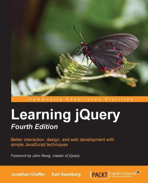 Cover for Jonathan Chaffer · Learning jQuery - Fourth Edition (Paperback Bog) [4 Rev edition] (2013)
