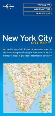 Cover for Lonely Planet · Lonely Planet New York City Map - Map (Map) (2016)