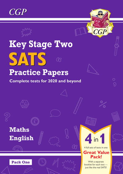 KS2 Maths & English Year 6 SATS Practice Papers: Pack 1 - for 2026 (with free Online Extras) - CGP SATS Practice Papers - CGP Books - Bøger - Coordination Group Publications Ltd (CGP - 9781789081145 - 23. august 2021