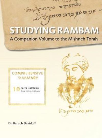 Cover for Baruch Bradley Davidoff · Studying Rambam. A Companion Volume to the Mishneh Torah. (Hardcover Book) (2019)