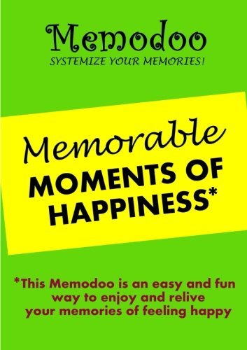 Cover for Memodoo · Memodoo Memorable Moments of Happiness (Taschenbuch) (2012)