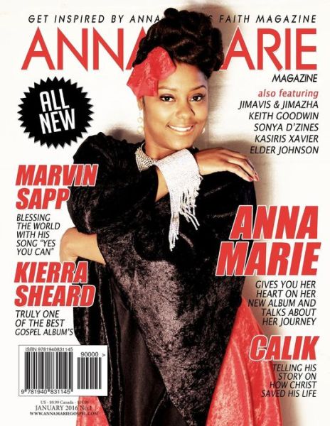 Anna Marie Magazine Issue #1 2016 - Anna Marie McCutchen - Książki - Mocy Publishing - 9781940831145 - 10 grudnia 2015