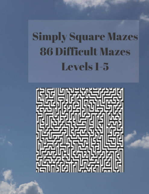 Cover for Clem Burrows · Simply Square Mazes (Paperback Book) (2020)