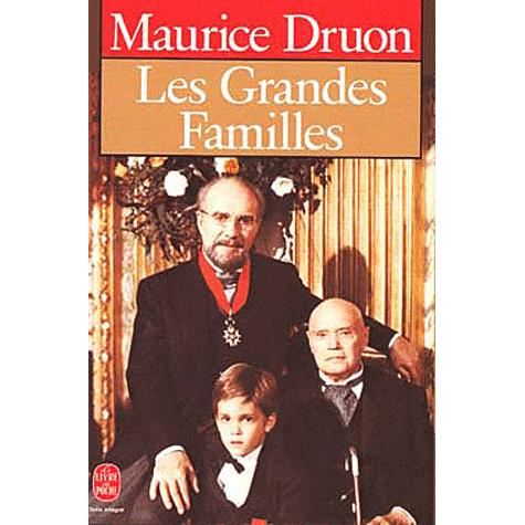 Cover for M. Druon · Les Grandes Familles (Ldp Litterature) (French Edition) (Paperback Book) [French edition] (1989)