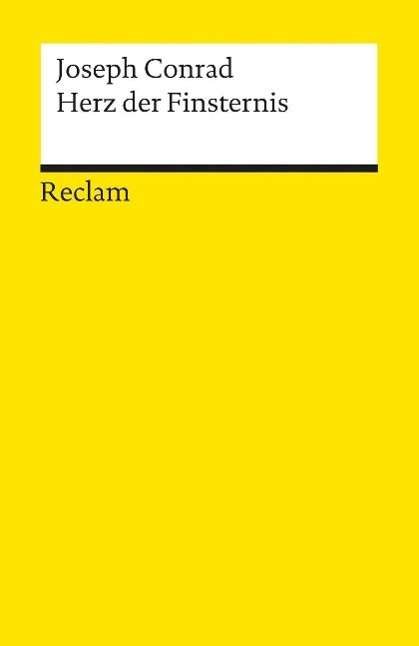 Cover for Joseph Conrad · Reclam UB 08714 Conrad.Herz d.Finsterni (Bok)