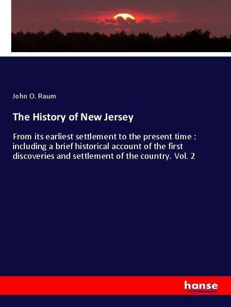 Cover for Raum · The History of New Jersey (Book)