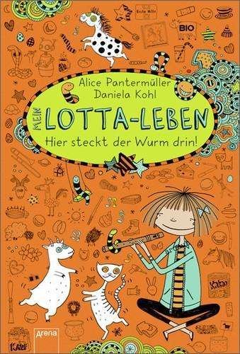Cover for Alice Pantermuller · Mein Lotta-Leben / Hier steckt der Wurm drin! (Innbunden bok) (2013)